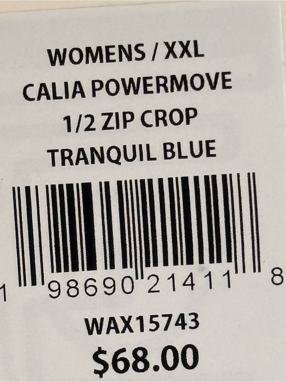 Calia Powermove 1/2 Zip Top and Kick It Up Short Set. Sz XXL. NWT - Picture 8 of 16